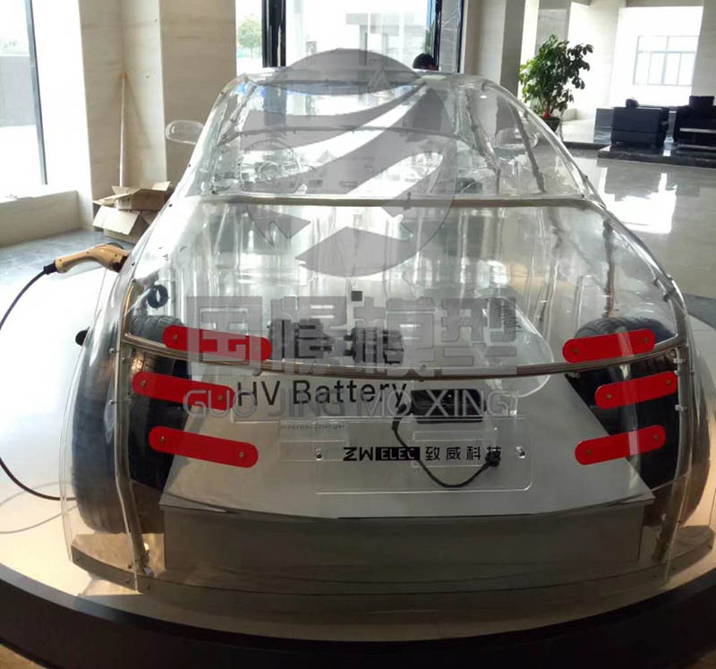 杭州透明车模型